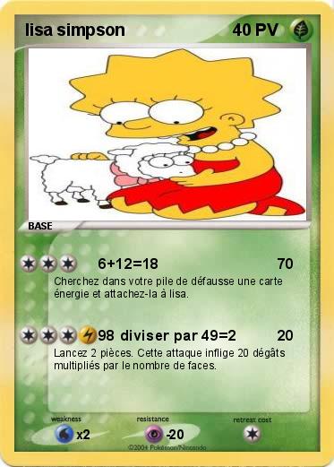 Pokemon lisa simpson