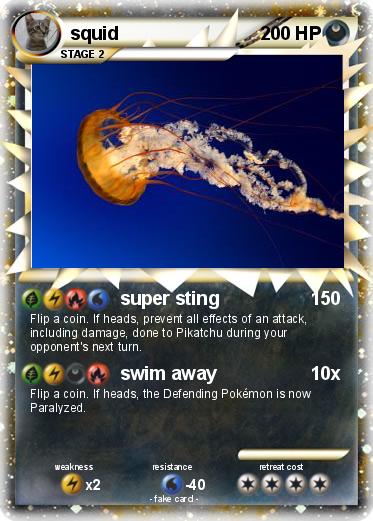 Pokemon squid