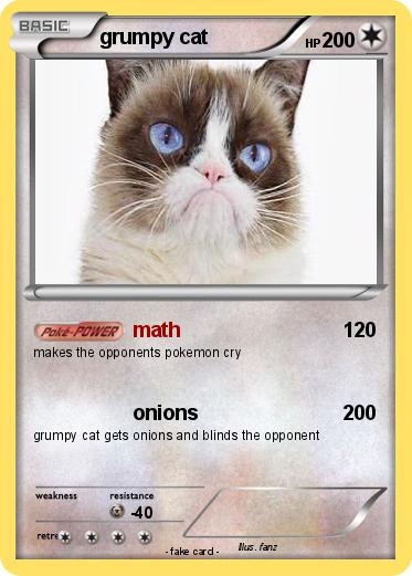 Pokemon grumpy cat