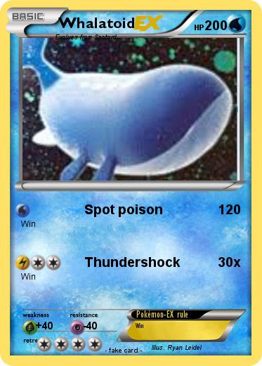Pokemon Whalatoid