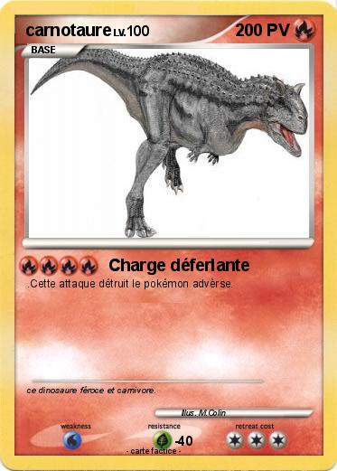 Pokemon carnotaure