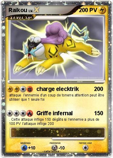 Pokemon Raikou