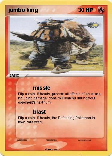 Pokemon jumbo king