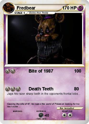 Pokemon Fredbear