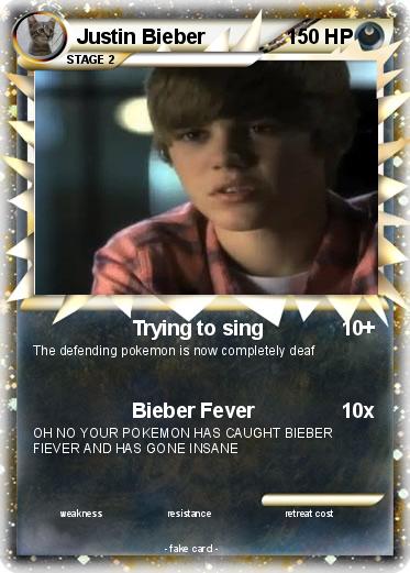 Pokemon Justin Bieber