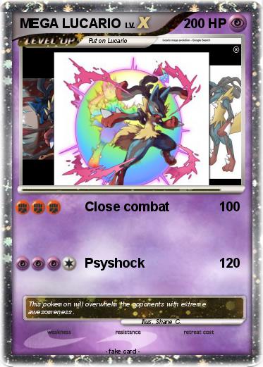Pokemon MEGA LUCARIO