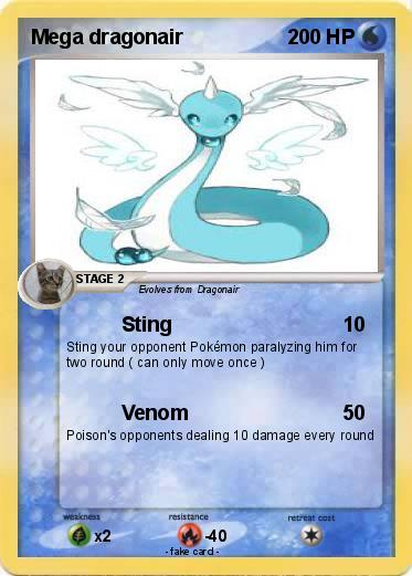 Pokemon Mega dragonair
