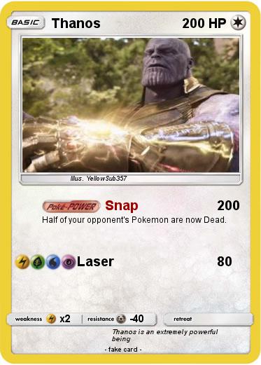 Pokemon Thanos