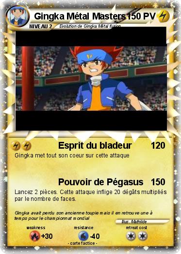 Pokemon Gingka Métal Masters