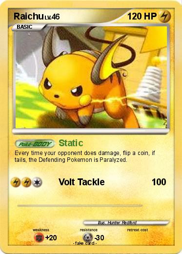 Pokemon Raichu