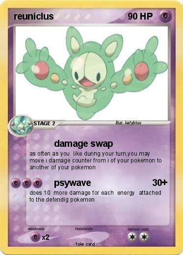Pokemon reuniclus
