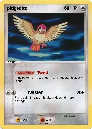 Pokemon pidgeotto