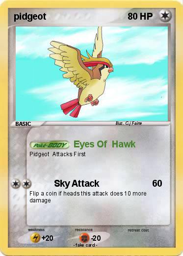 Pokemon pidgeot
