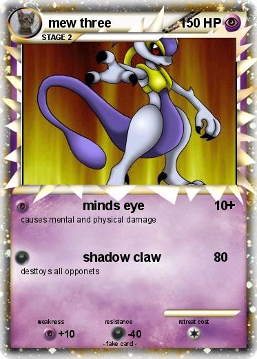 Pokemon mew three