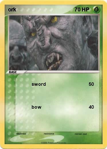 Pokemon ork
