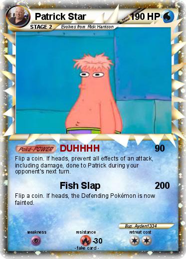 Pokemon Patrick Star