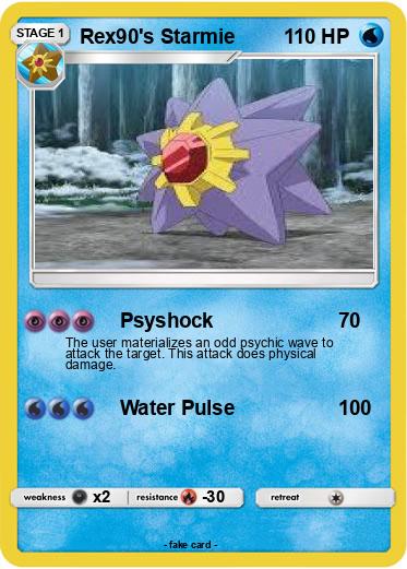 Pokemon Rex90's Starmie