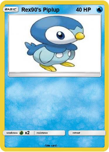 Pokemon Rex90's Piplup