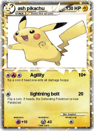 Pokemon ash pikachu