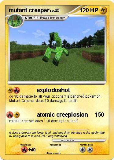 Pokemon mutant creeper