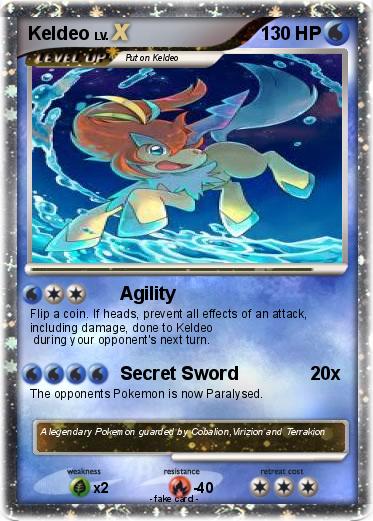 Pokemon Keldeo