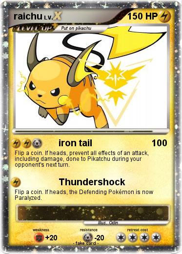 Pokemon raichu