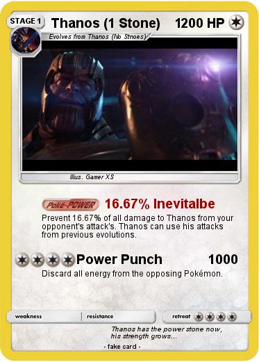Pokemon Thanos (1 Stone)    1