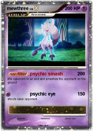 Pokemon mewthree