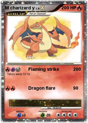 Pokemon M charizard y