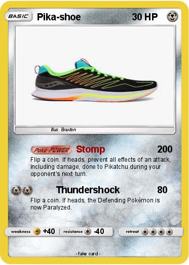 Pokemon Pika-shoe