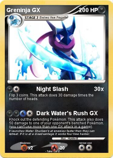 Pokemon Greninja GX
