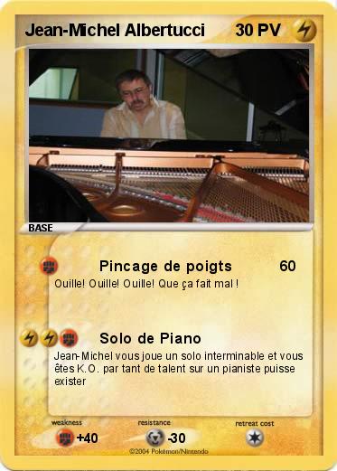 Pokemon Jean-Michel Albertucci