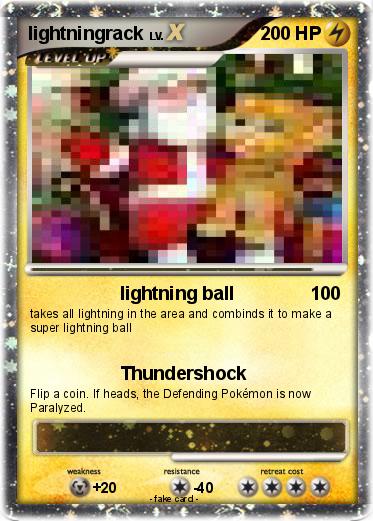 Pokemon lightningrack