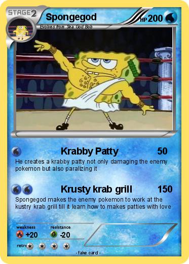 Pokemon Spongegod