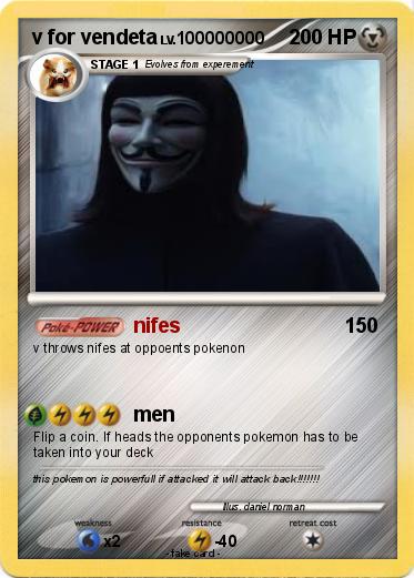 Pokemon v for vendeta