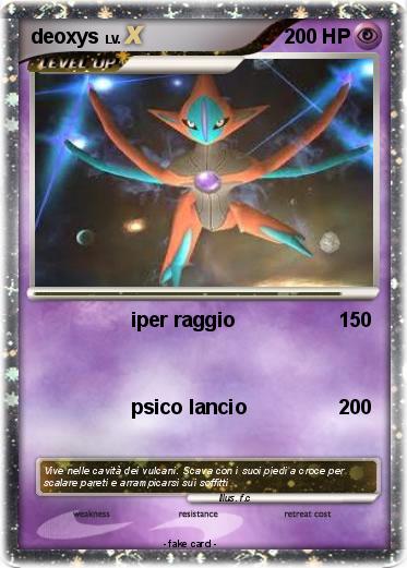 Pokemon deoxys
