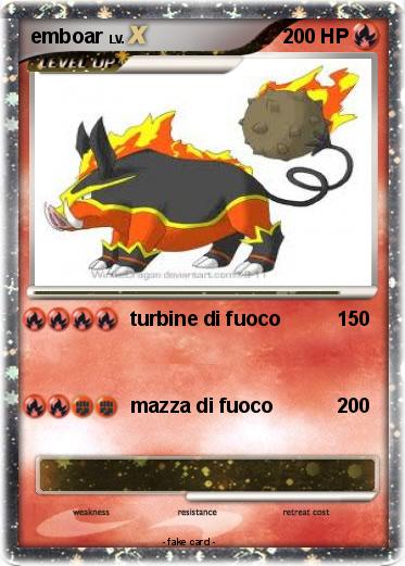 Pokemon emboar