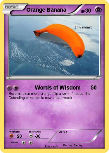 Pokemon Orange Banana