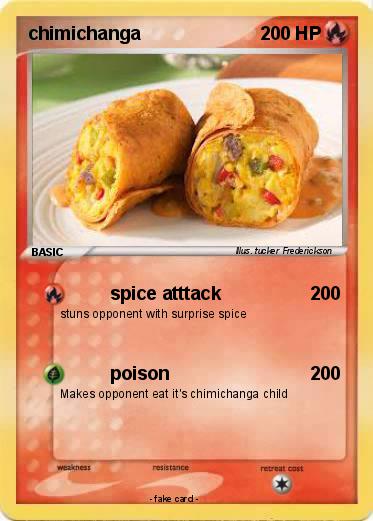 Pokemon chimichanga