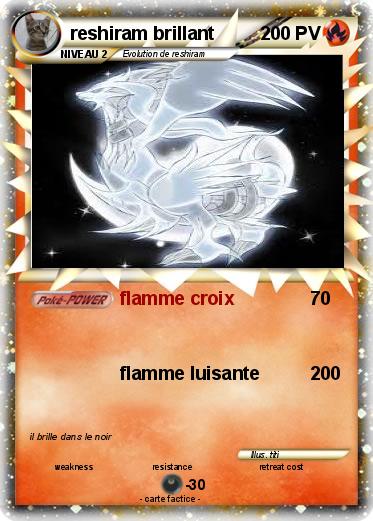 Pokemon reshiram brillant