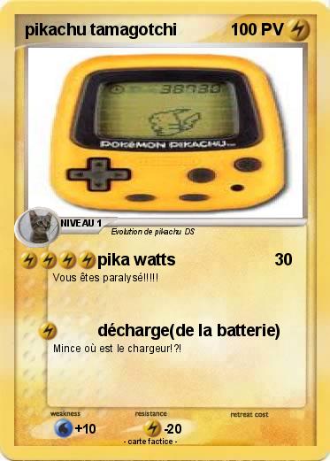 Pokemon pikachu tamagotchi