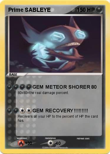 Pokemon Prime SABLEYE