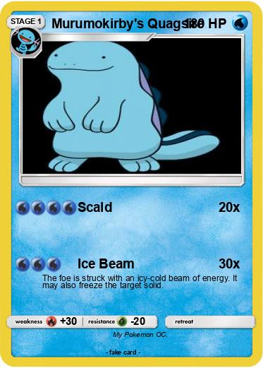 Pokemon Murumokirby's Quagsire
