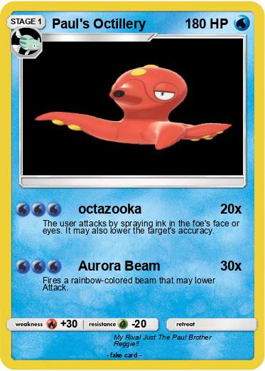 Pokemon Paul's Octillery