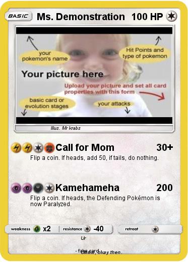 Pokemon Ms. Demonstration