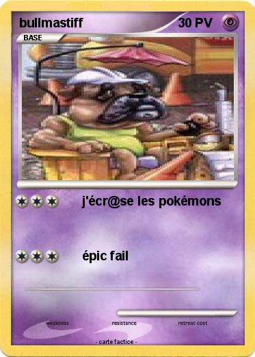 Pokemon bullmastiff