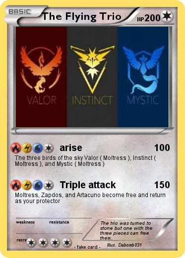 Pokemon The Flying Trio