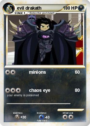 Pokemon evil drakath