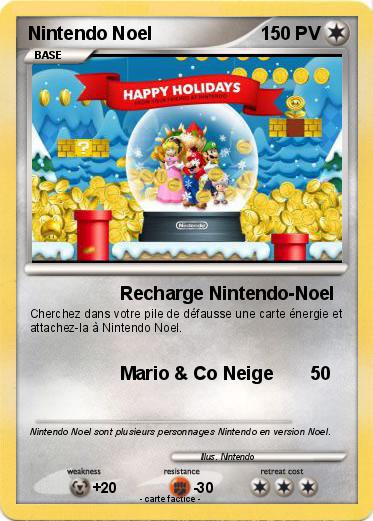 Pokemon Nintendo Noel