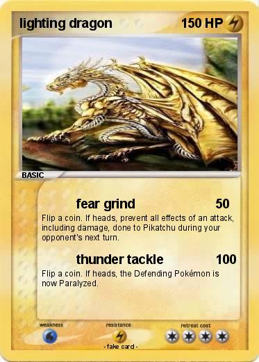 Pokemon lighting dragon